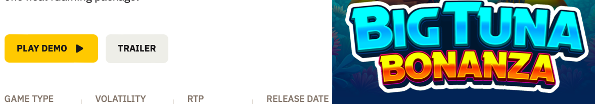Игровой автомат Big Tuna Bonanza 