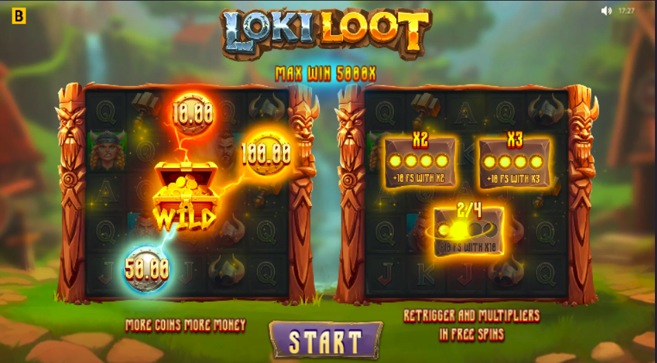 Игровой автомат Loki Loot
